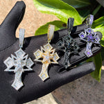 Load image into Gallery viewer, DUBSS - Iced Out Star Cross Pendant