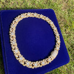 Load image into Gallery viewer, DUBSS - 20mm Iced Out Cuban Prong Flower Chain