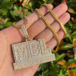 Load image into Gallery viewer, DUBSS - Iced Out Motivated By Loyalty Pendant