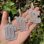 Load image into Gallery viewer, DUBSS - Baguette Cubic Zirconia Dream Chaser Pendant