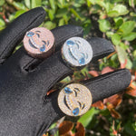 Load image into Gallery viewer, DUBSS - Iced Out Smile Face Ring