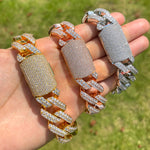 Load image into Gallery viewer, DUBSS - Iced Out Figaro Bracelet