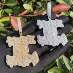 Load image into Gallery viewer, DUBSS - Iced Out Free Bands Pendant