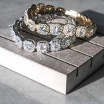Load image into Gallery viewer, DUBSS - Iced Square Cluster Bracelet