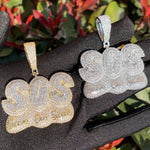 Load image into Gallery viewer, DUBSS - Iced Out Save Our Soul Pendant