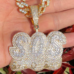 Load image into Gallery viewer, DUBSS - Iced Out Save Our Soul Pendant