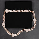 Load image into Gallery viewer, DUBSS - Discontinued Heart Miami Cuban Chain