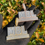 Load image into Gallery viewer, DUBSS - Iced Out Motivated By Loyalty Pendant