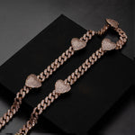 Load image into Gallery viewer, DUBSS - Discontinued Heart Miami Cuban Chain