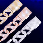 Load image into Gallery viewer, DUBSS - Iced Out Cuban Prong Chain