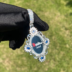 Load image into Gallery viewer, DUBSS - Iced Out Mirror Photo Pendant