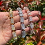 Load image into Gallery viewer, DUBSS - Iced Out Cylinder Bracelet
