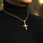 Load image into Gallery viewer, DUBSS - Iced Out Cross Necklace
