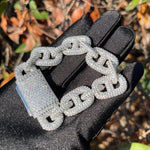 Load image into Gallery viewer, DUBSS - Iced Out Coffee Bean Cuban Bracelet