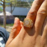 Load image into Gallery viewer, DUBSS - 12mm Crystal Square Ring