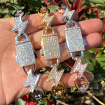 Load image into Gallery viewer, DUBSS - Iced Out Lightning Bolt Bracelet