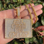 Load image into Gallery viewer, DUBSS - Iced Out All Cash No Credit Pendant