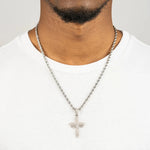 Load image into Gallery viewer, DUBSS - Iced Out Drippy Cross Pendant