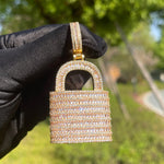 Load image into Gallery viewer, DUBSS - Iced Out Lock Pendant