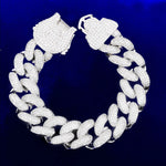 Load image into Gallery viewer, DUBSS - Iced Out Spring Clasp Cuban Bracelet