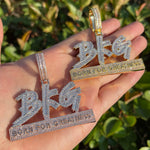 Load image into Gallery viewer, DUBSS - Iced Out Born for Greatness Pendant