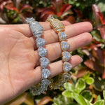 Load image into Gallery viewer, DUBSS - Iced Out Heart Clustered Bracelet