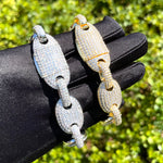 Load image into Gallery viewer, DUBSS - Iced Out Type A Cuban Link Bracelet