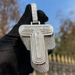 Load image into Gallery viewer, DUBSS - Custom Initial Three Layer Letter Pendant