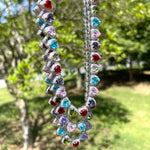 Load image into Gallery viewer, DUBSS - Iced Out Colorful Clustered Tennis Chain