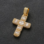 Load image into Gallery viewer, DUBSS - Iced Out OG Baguette Cross Pendant