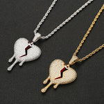 Load image into Gallery viewer, DUBSS - Drip Heart Pendant