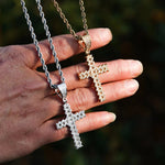 Load image into Gallery viewer, DUBSS - Iced Out Cross Necklace