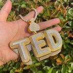 Load image into Gallery viewer, DUBSS - Custom Money Bag Bail Letter Pendant