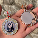 Load image into Gallery viewer, DUBSS - Custom Classy Broken Heart Photo Pendant