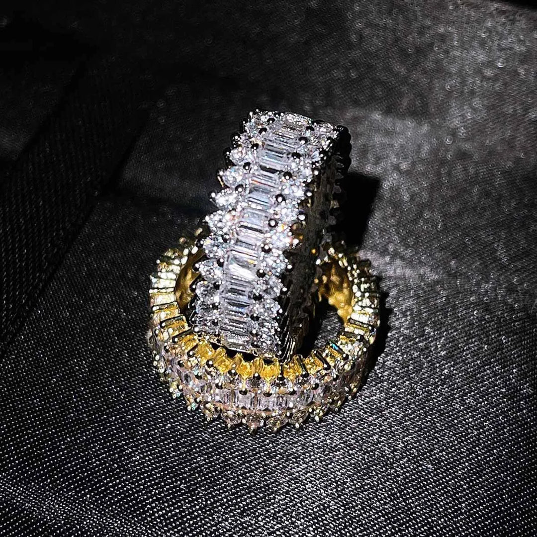 DUBSS - 15mm Iced Out King Crown Ring