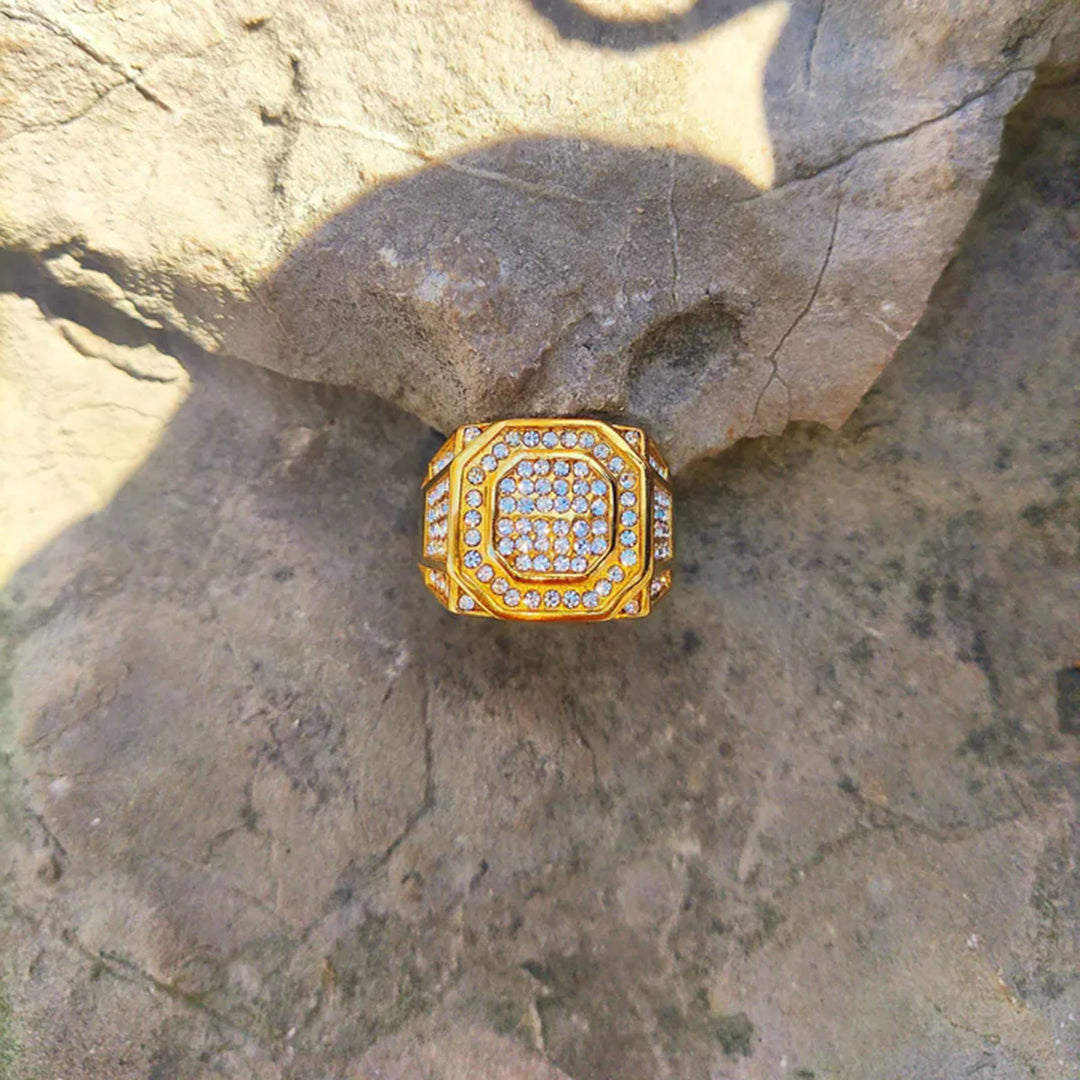 DUBSS - 12mm Crystal Square Ring