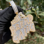 Load image into Gallery viewer, DUBSS - Iced Out Bread Gang Pendant
