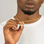 Load image into Gallery viewer, DUBSS - Iced Out Drippy Cross Pendant
