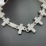 Load image into Gallery viewer, DUBSS - Iced Out Infinity Cross Chain
