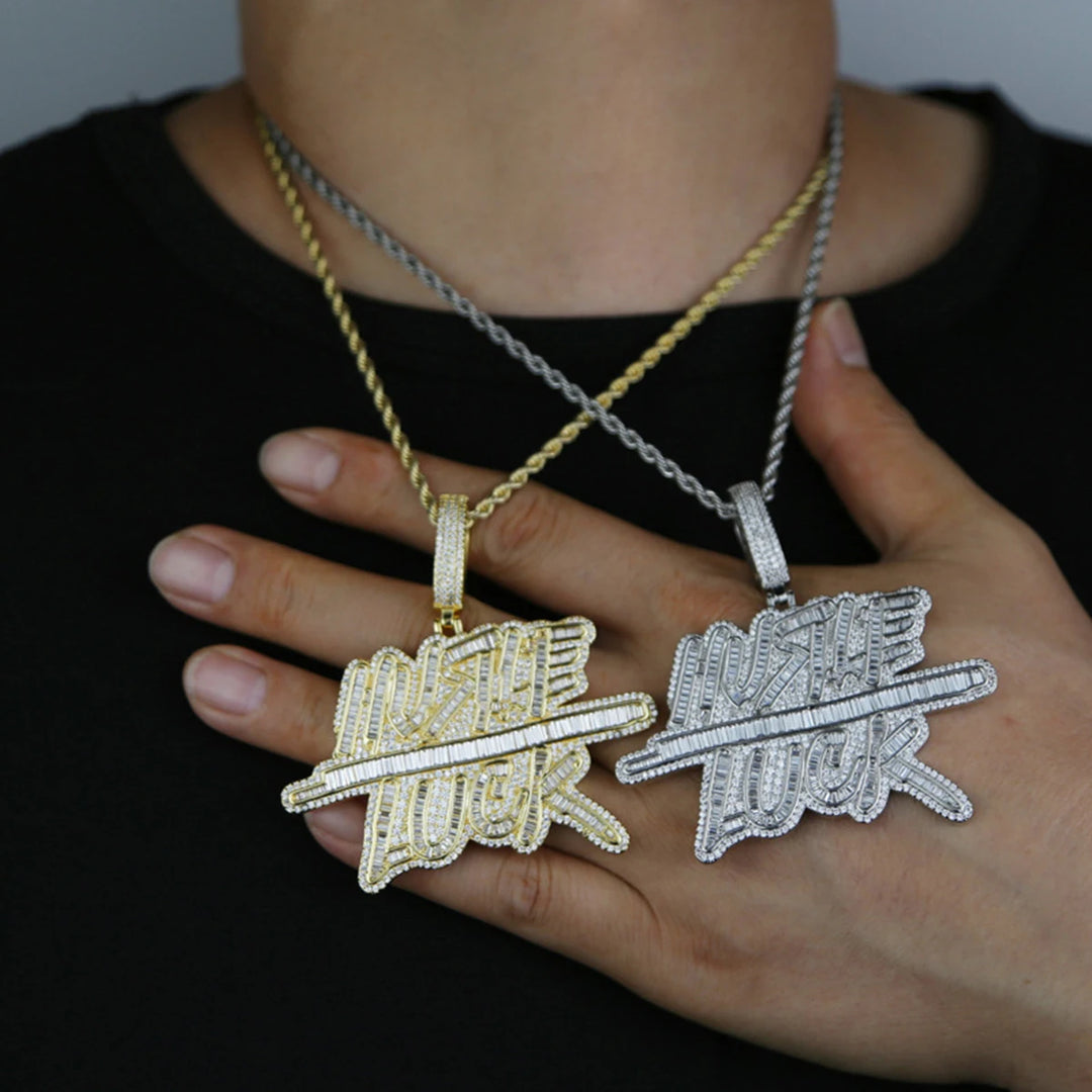 DUBSS - Iced Out Hustle Luck Necklace