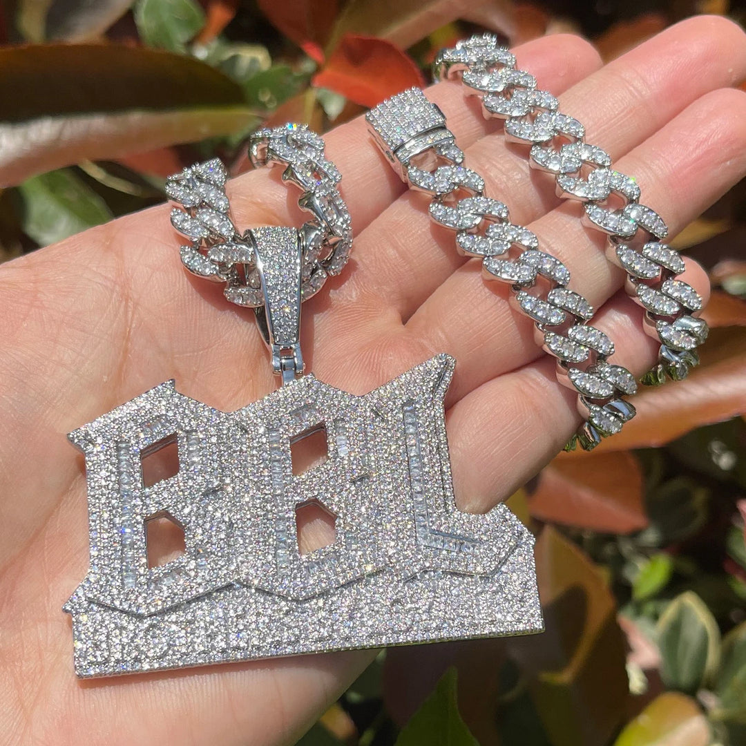 DUBSS - Iced Out Brothers By Loyalty Pendant