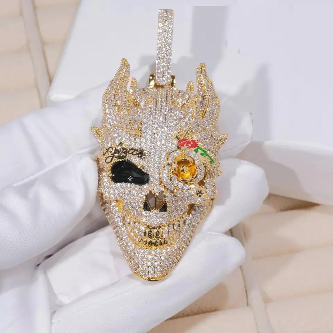 DUBSS - Lucy's X Skull Pendant