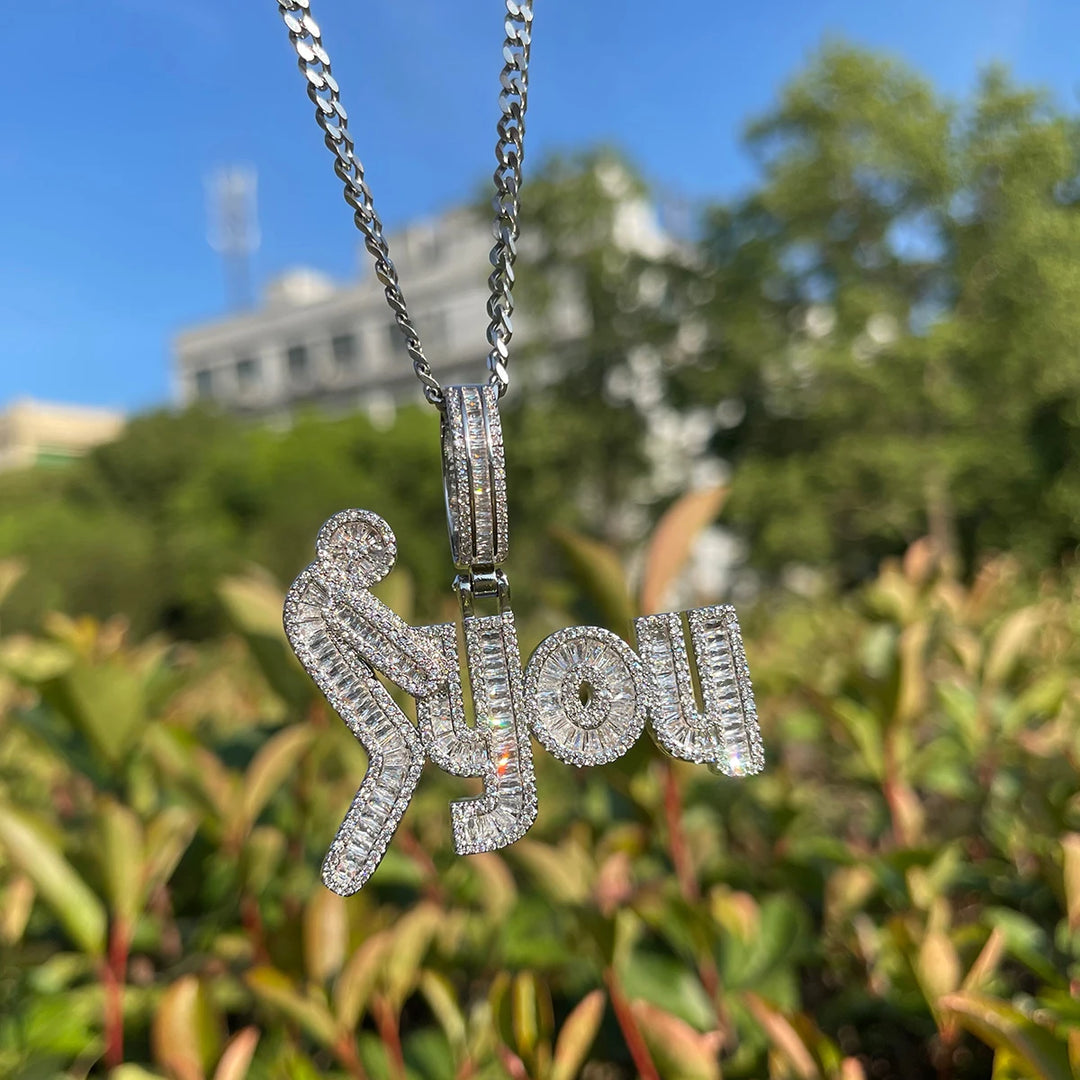 DUBSS - Iced Out See You Pendant