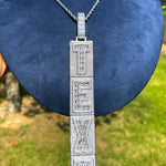 Load image into Gallery viewer, DUBSS - Custom Box Stacked-up Letter Pendant
