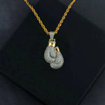 Load image into Gallery viewer, DUBSS - Iced Boxing Gloves Pendant
