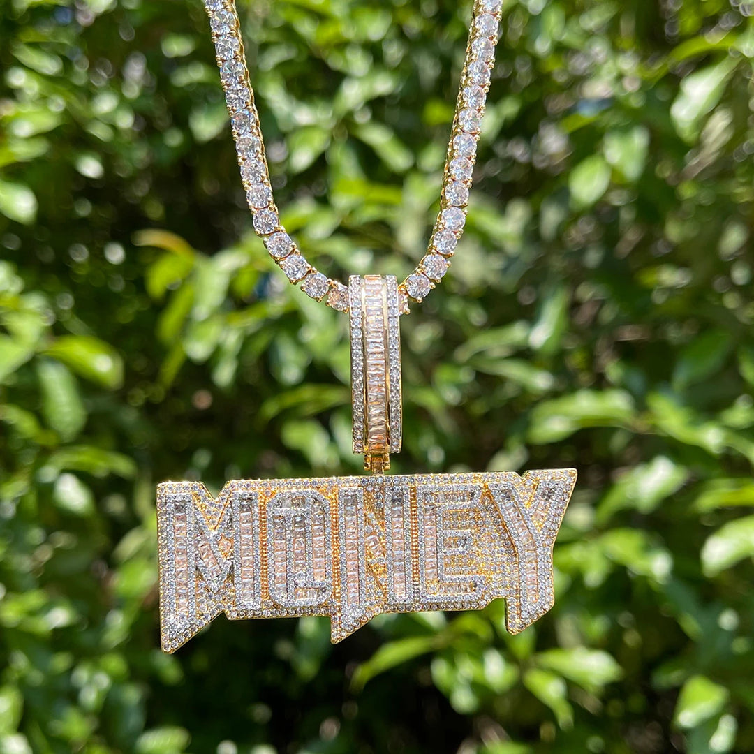 DUBSS - Iced Out Money Pendant