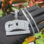 Load image into Gallery viewer, DUBSS - Iced Out God Over Everything Pendant
