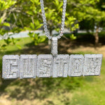 Load image into Gallery viewer, DUBSS - Custom Block Letter Pendant
