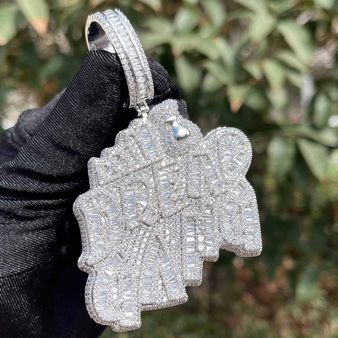 DUBSS - Iced Out Bread Gang Pendant