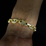 Load image into Gallery viewer, DUBSS - 12mm Iced Cuban Champ Bracelet
